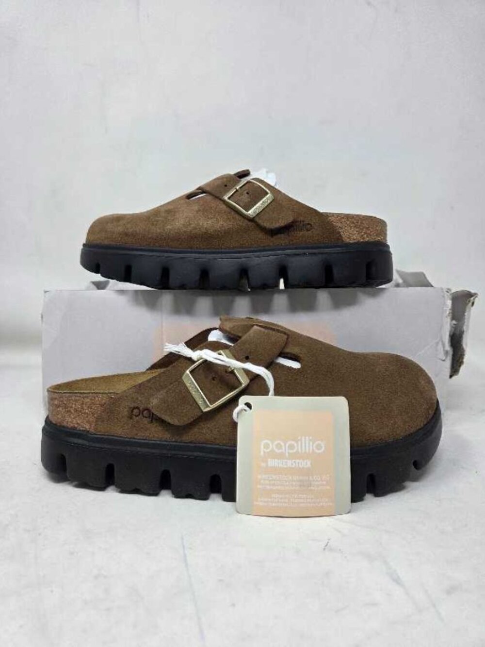 37 (US 6) Papillio x Birkenstock (from Anthropologie) Boston Chunky clogs shoe *